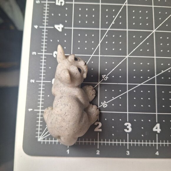 Quarry Critters Cat Cameron‎ 2000 Figurine Resin Stone Vintage Kitty Smile Face - Picture 7 of 8